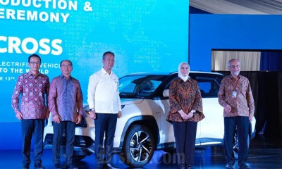Yaris Cross Memperkuat Posisi Indonesia Sebagai Basis Produksi dan Ekspor Toyota di Asia Pasifik