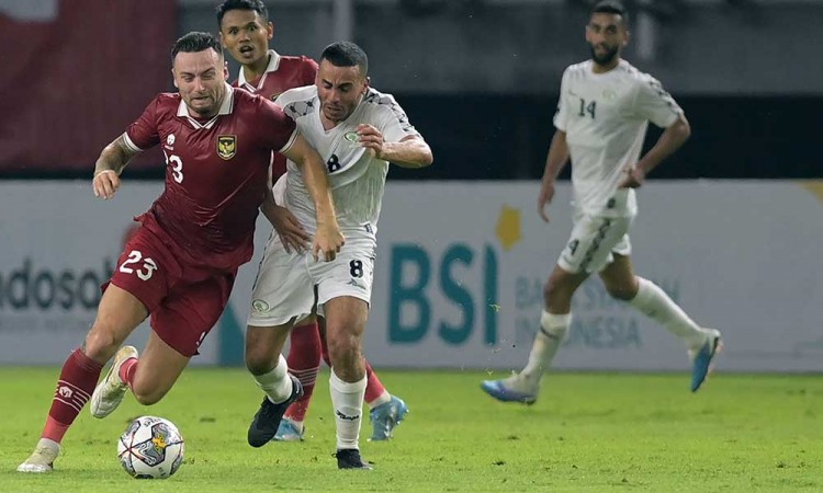 Indonesia Bermain Imbang Tanpa Gol Saat Menghadapi Palestina Pada FIFA Matchday