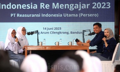 Indonesia Re Berkolaborasi Dengan Jasa Raharja Gelar Indonesia Re Mengajar di Bandung