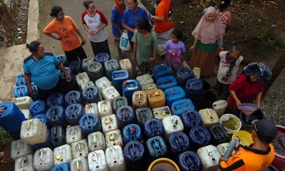 Masuk Musim Kemarau, BPBD Kabupaten Tegal Bagikan Sebanyak 24.000 Liter Air Bersih