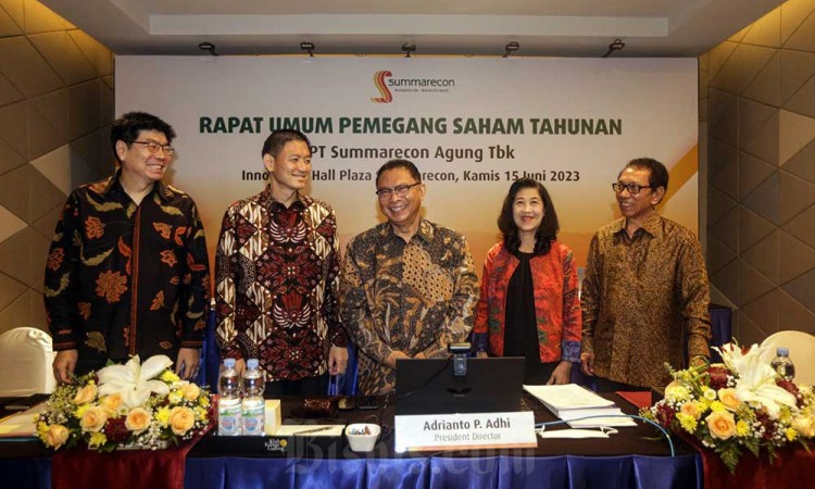 PT Summarecon Agung Tbk. (SMRA) Bagikan Deviden Sebesar Rp115,5 Miliar