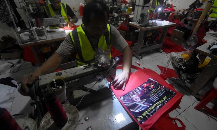 Jelang Pemilu 2024, Permintaan Pesanan Sablon Kaos dan Tas Untuk Partai Alami Peningkatan