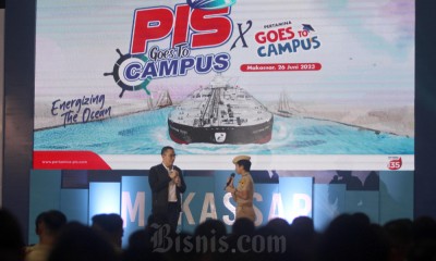 Pertamina International Shipping Gelar Acara Pis Goes to Campus di Makassar
