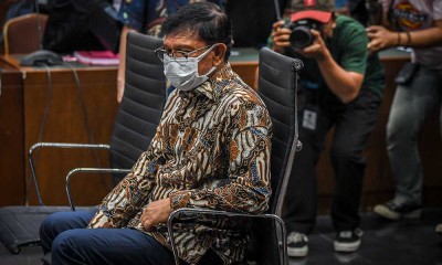 Mantan Menkominfo Johnny G Plate Jalani Sidang Terkait Kasus Korupsi BTS