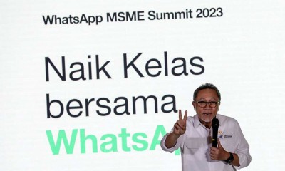Mendag Zulkifli Hasan Hadiri WhatsApp MSME Summit 2023 