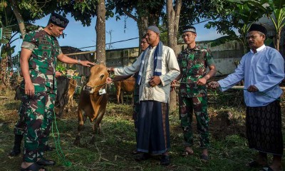 Penyaluran Daging Kurban ke Wilayah Yang Terdampak Gempa Cianjur