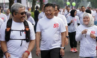 Puluhan Ribu Karyawan Telkom Group Ikuti Fun Walk Dalam Rangkaian Digiland 2023