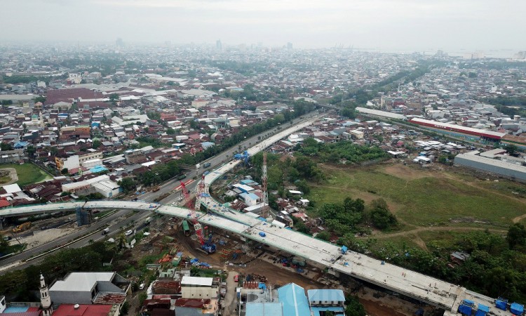 Pembangunan Jalan Tol Pelabuhan di Makassar