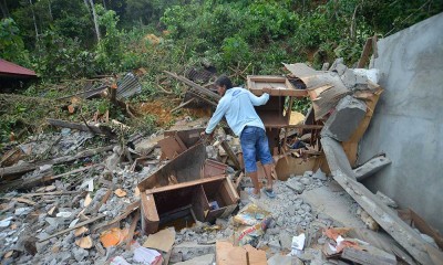 Sejumlah Rumah di Padang Terdampak Bencana Tanah Longsor