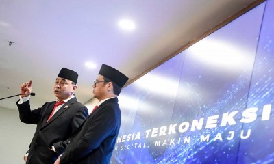 Budi Arie Setiadi Berikan Keterangan Pers Seusai Dilantik Jadi Menkominfo