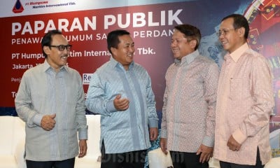 PT Humpuss Maritim Internasional Tbk. Akan Melepas 15 Persen Sahamnya ke Publik