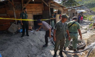 Evakuasi Delapan Penambang Emas Yang Terjebak di Dalam Lubang Emas di Banyumas