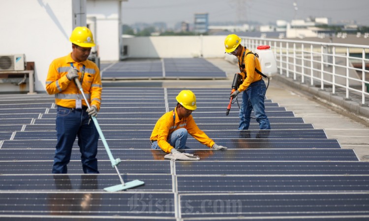 Dukung Pemerintah Penuhi Target EBT, PT Pamapersada Nusantara Gunakan Solar Panel 