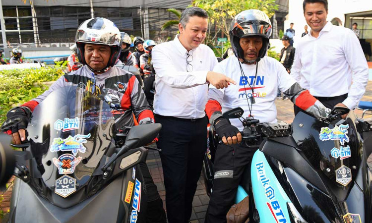 Dukung UMKM dan Pariwisata, BTN Lepas Komunitas Touring