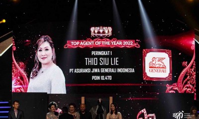 Raih Top Agent of The Year 2 Tahun Berturut-turut di TAA AAJI, Bukti Nyata Komitmen Generali Indonesia Cetak Agen Berkualitas