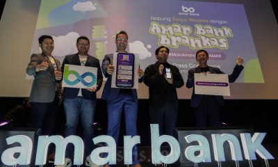 PT Bank Amar Indonesia Tbk. Luncurkan Fitur Tabungan Brankas di Aplikasi Amar Bank