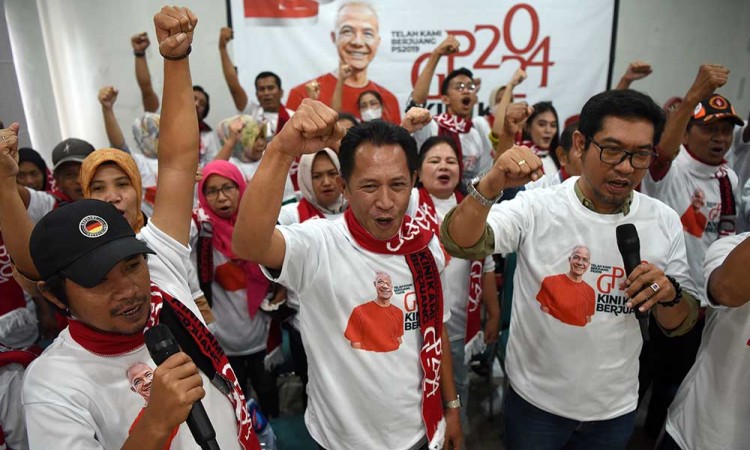 Relawan Prabowo Subianto-Sandiaga Uno pada Pilpres 2019 Deklarasikan Dukungan Kepada Ganjar Pranowo