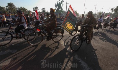 Jambore Sepeda Tua Nasional di Surabaya