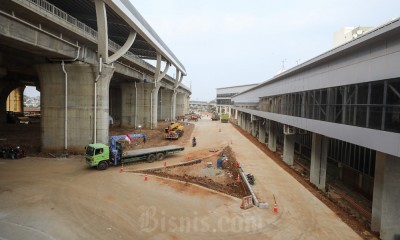 Pembangunan Stasiun Kereta Cepat Jakarta Bandung (KCJB) Halim Telah Mencapai 97 persen