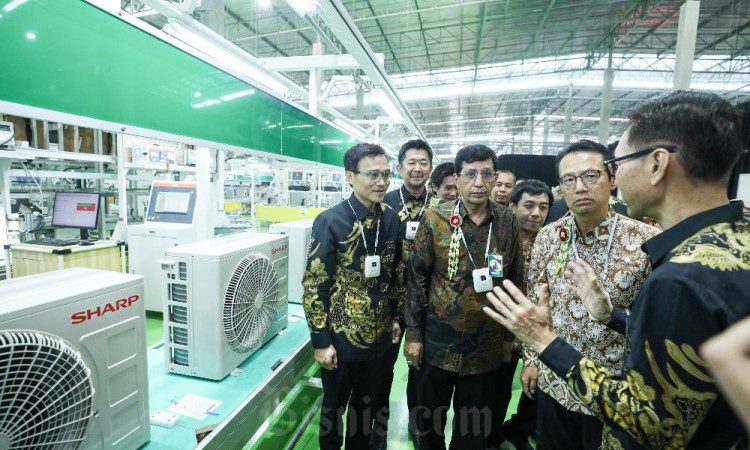 PT Sharp Elektronics Indonesia Resmikan Pabrik AC Sharp di Karawangan