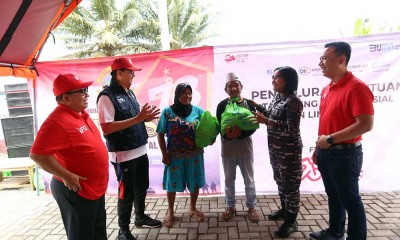 IFG BIKE CHARITY di Pangandaran Jawa Barat Memberikan Bantuan Sosial ke Masyarakat