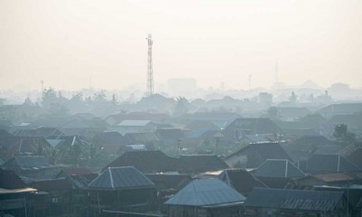 Kabut Asap Selimuti Kota Palembang