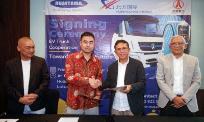 Kembangkan Pabrik EV Truk Terbesar di Indonesia, PT Nusatama Berkah Tbk. dan Norinco International Sepakat Bekerja Sama