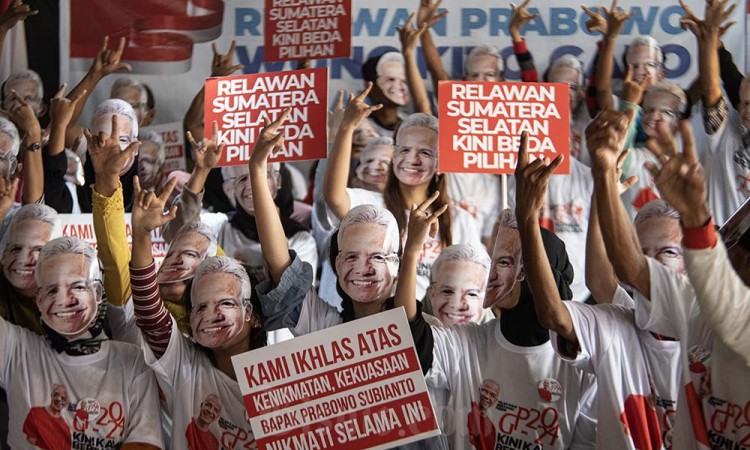 Deklarasi Relawan Ganjar Pranowo di Palembang