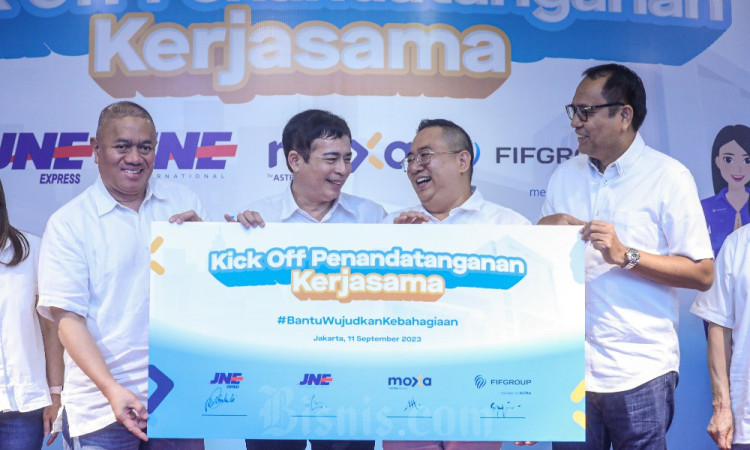 Moxa Berkolaborasi Dengan JNE Express dan JNEI Hadirkan Layanan Pembiayaan DANASTRA
