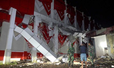 Diguncang Gempa Bumi, Sejumlah Bangunan di Maluku Roboh