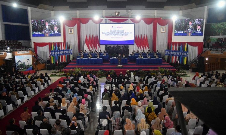 Orasi ilmiah Presiden Joko Widodo di Kampus IPB