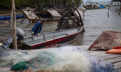 Nelayan Pulau Rempang Tidak Melaut