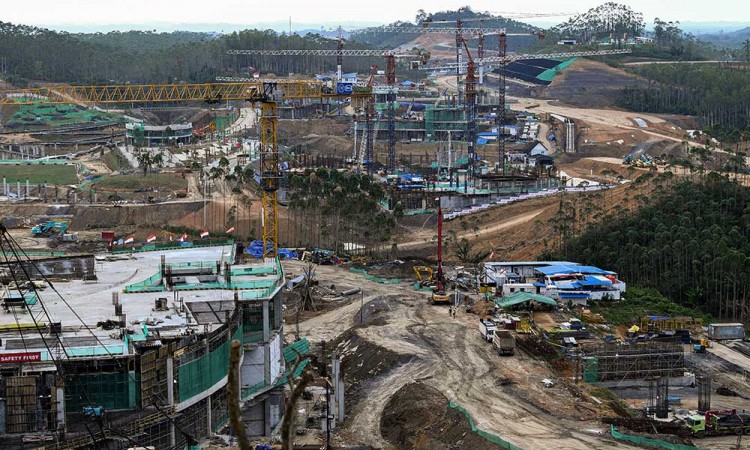 Progres Pembangunan IKN Sudah Mencapai Sekitar 40 Persen