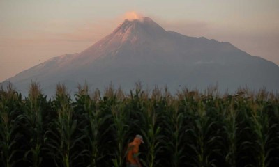 Perubahan Bentuk Kubah Lava Gunung Merapi