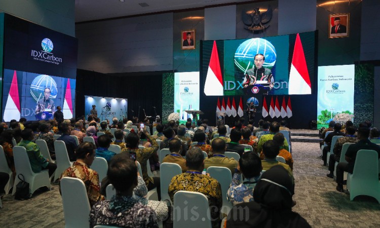 Presiden Jokowi Resmikan Bursa Karbon Indonesia (IDX Carbon)