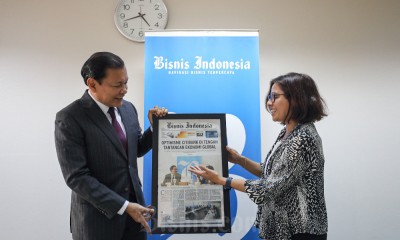 Citibank Indonesia Kunjungi Redaksi Bisnis Indonesia Bahas Isu Perbankan Indonesia Terkini