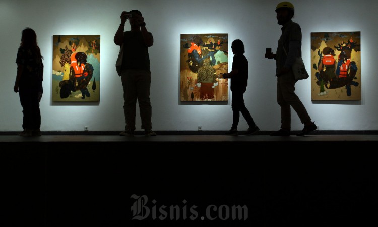 Lawangwangi Creative Space Gelar Pameran Tunggal Karya Seniman Asal Afganistan Nesar Eesar