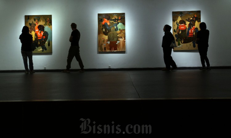 Lawangwangi Creative Space Gelar Pameran Tunggal Karya Seniman Asal Afganistan Nesar Eesar