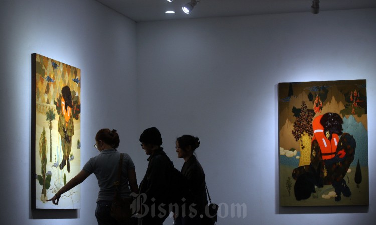 Lawangwangi Creative Space Gelar Pameran Tunggal Karya Seniman Asal Afganistan Nesar Eesar