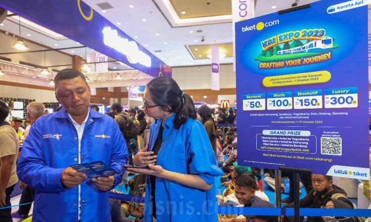 Tiket.com Berikan Harga Spesial Tiket Kereta Api Selama KAI Expo 2023
