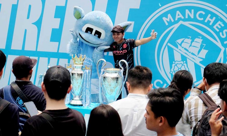 Tur Trofi Treble Manchester City di Indonesia