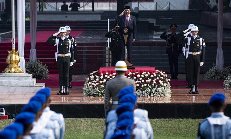 Presiden Jokowi Pimpin Upacara Hari Kesaktian Pancasila