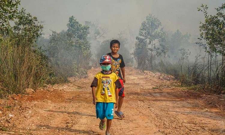 Karhutla Yang Semakin Meluas di Kalimantan Selatan Kini Mulai Mengancam Permukiman Warga