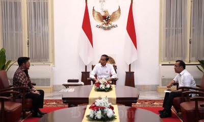 Presiden Jokowi Menerima Syahrul Yasin Limpo