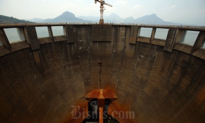 Debit Air di Waduk Jatiluhur Mulai Menyusut