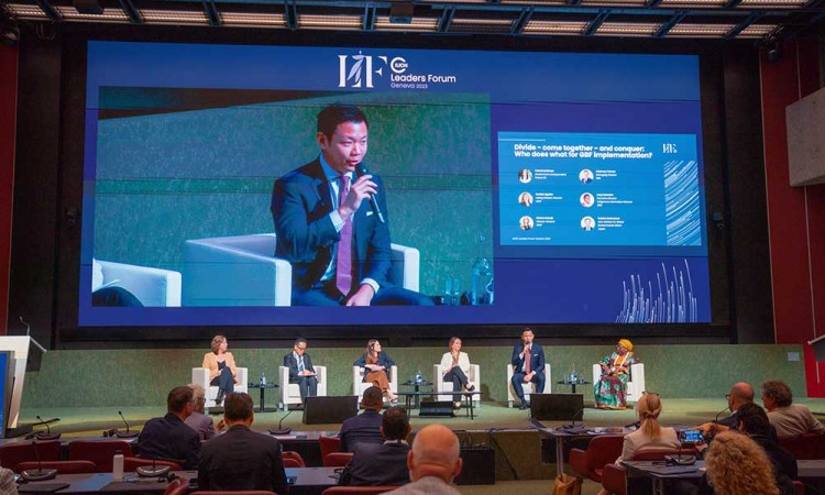 Managing Director RGE Group Anderson Tanoto Menjadi Pembicara Pada IUCN Leaders Forum 2023 di Jenewa