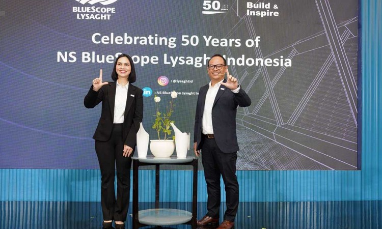 Rayakan 50 Tahun Perjalanan di Indonesia, NS BlueScope Lysaght Komitmen Memajukan Industri Baja Nasional