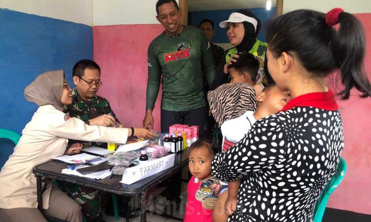 KOREM 061/Suryakancana Gelar Bakti Sosial Dan Wisata Sepeda Gunung