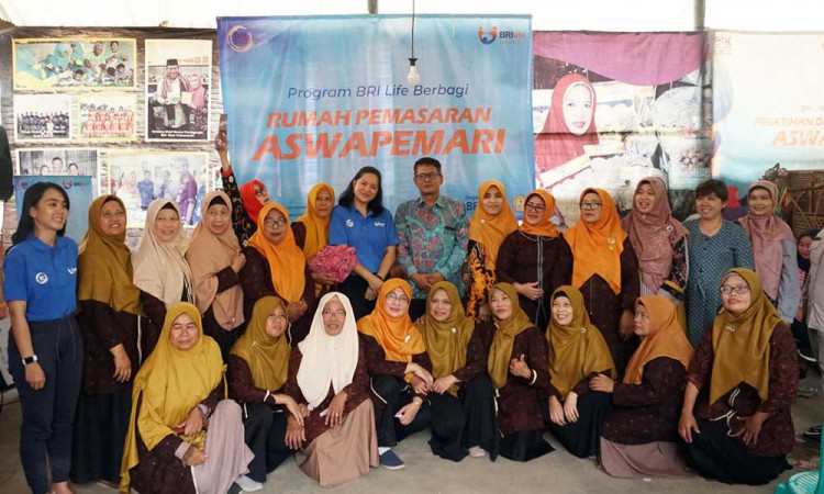 Dukung UMKM Ultra Mikro, BRI Life Berdayakan Aswapemari Menuju Pasar Modern 