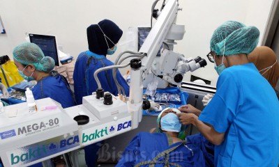 BCA Gelar Operasi Katarak Gratis di Bandung
